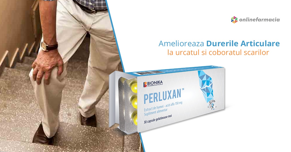 PERLUXAN® – un antiinflamator natural pentru a scapa de durerile articulare