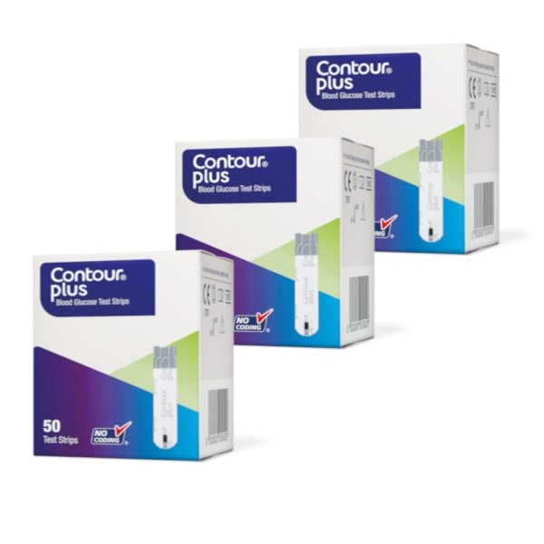 Bandelete pentru testare a glucozei din sange Contour Plus