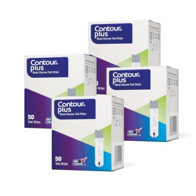 Bandelete pentru testare a glucozei din sange contour plus
