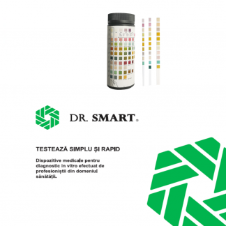 Test rapid sumar urină 10 parametri - kit cu 100 benzi-test