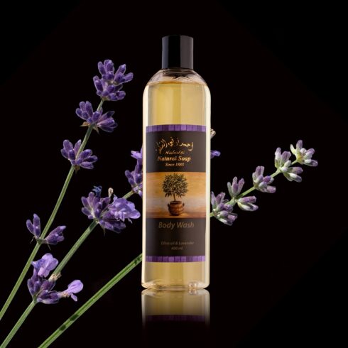 Nabulsi Gel de Dus 400 ml Lavanda