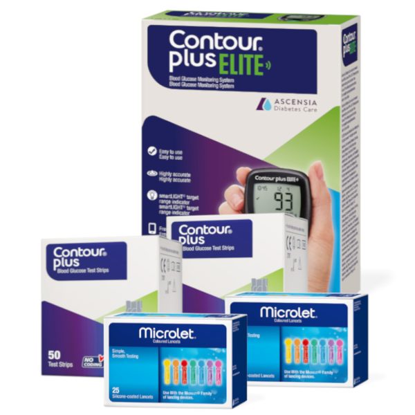 Glucometru Contour Plus Elite si teste pentru masurarea glucozei din sange