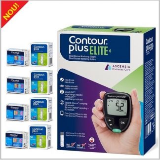 NOU! Glucometrul CONTOUR®PLUS ELITE GRATUIT la Bandelete 4 cutii x 50 +100 ace achizitionate