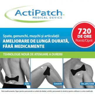 ActiPatch – terapie avansată a durerii osteoarticulare & musculare