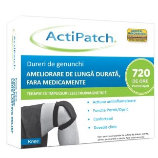 ActiPatch –  dispozitiv medical pentru ameliorare de lunga durata a durerilor de genunchi