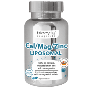 BIOCYTE CAL MAG ZINC LIPOZOMAL 60 CPS