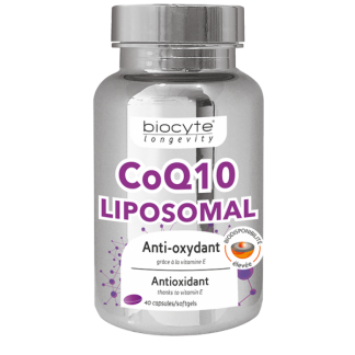 BIOCYTE COENZYME Q10 LIPOZOMALA 40 CPS