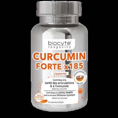 BIOCYTE CURCUMIN X 185 LIPOSOMAL 30 CPS