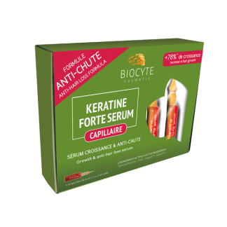 BIOCYTE KERATINE FORTE SERUM ANTI-CHUTE 5x9ml