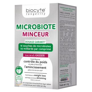 BIOCYTE MICROBIOTE MINCEUR 20 CPS