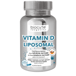 BIOCYTE VITAMINA D LIPOZOMALA 30 CPS