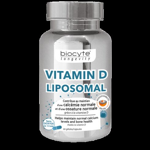 BIOCYTE VITAMINA D LIPOZOMALA 30 CPS