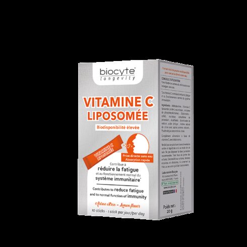 BIOCYTE VITAMINE C LIPOZOMALA 10 PLICURI