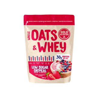 GoldNutrition Oats&Whey strawberry 400 g