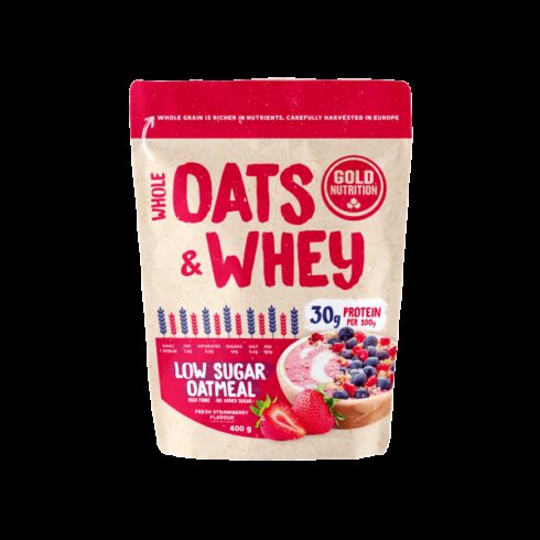GoldNutrition Oats&Whey strawberry 400 g