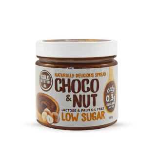 GoldNutrition Choco&Nut Low Sugar-crema tartinabila 180g