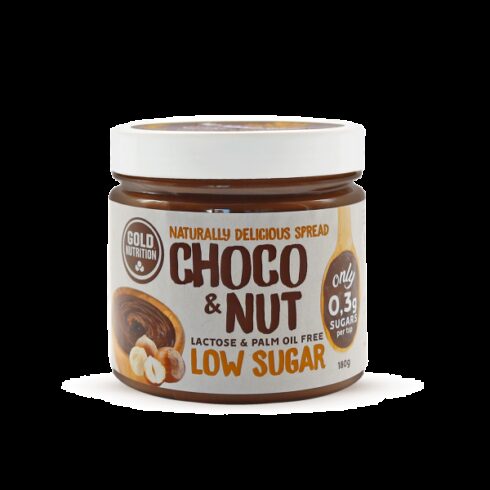 GoldNutrition Choco&Nut Low Sugar-crema tartinabila 180g