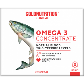 GoldNutrition Clinical Omega 3 Concentrate 60 CPS