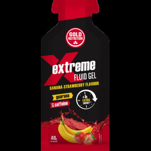 GoldNutrition Extreme Fluid Gel capsuni banane 40 g