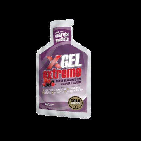 GoldNutrition Extreme Gel Guarana fructe padure 40 g