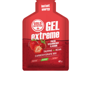 GoldNutrition Extreme Gel Taurina capsuni 40 g