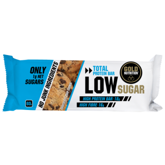 GoldNutrition Protein Bar Low Sugar biscuiti cu fulgi de ciocolata 60gr