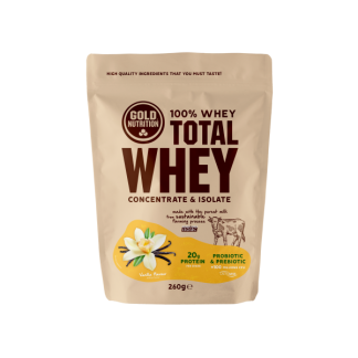 GoldNutrition Total Whey vanilie 260gr