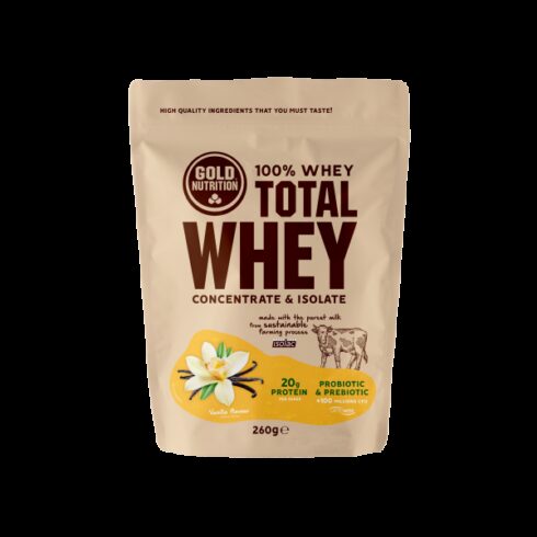 GoldNutrition Total Whey vanilie 260gr