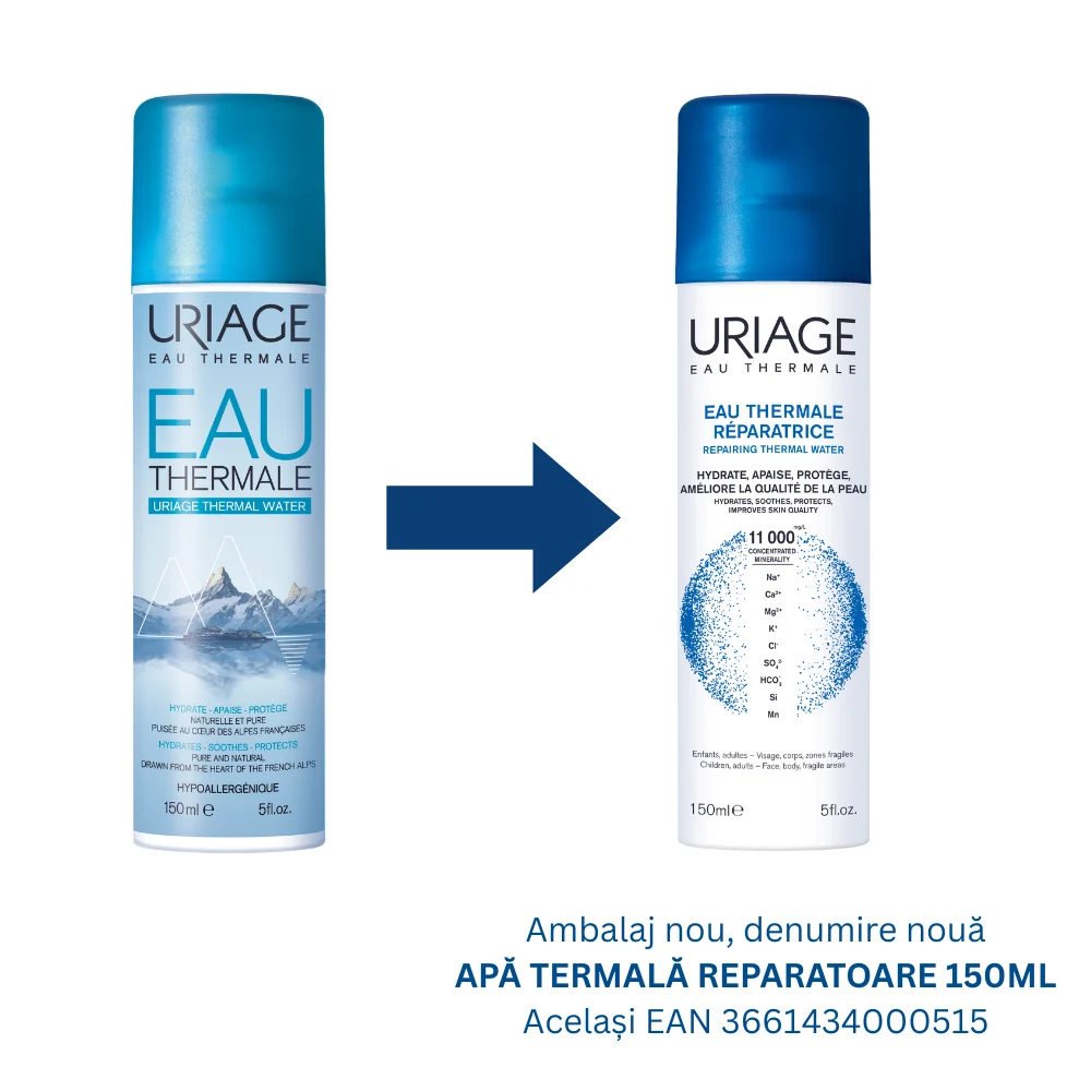 apa termala spray 150 ml uriage