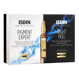 ISDINCEUTICS PIGMENT EXPERT Ser depigmentant + Peeling de noapte (10+10)*2ml