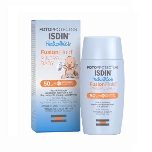 FOTOPROTECTOR PEDIATRICS Fluid mineral pentru copii SPF50 Fusion Fluid 50ml