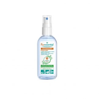 PURIFYING - Lotiune spray antebacteriana pt. maini cu 3 uleiuri esentiale 80 ml