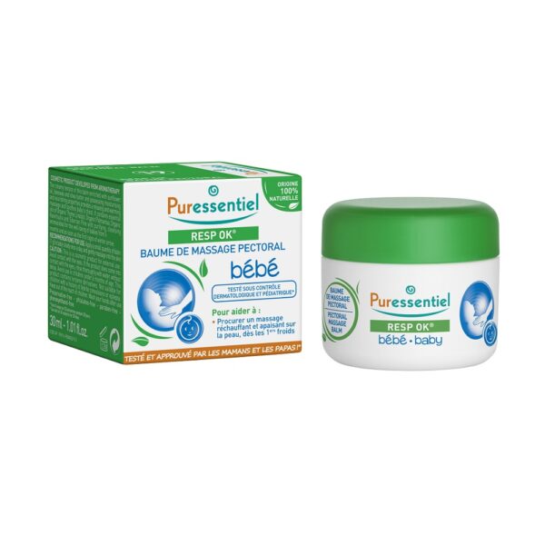 RESPIRATORY RESP OK Unguent de masaj pectoral pentru bebelusi 30 ml