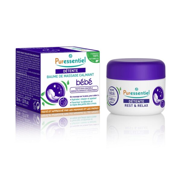 REST RELAX BABY Unguent de masaj cu 5 uleiuri esentiale 30 ml