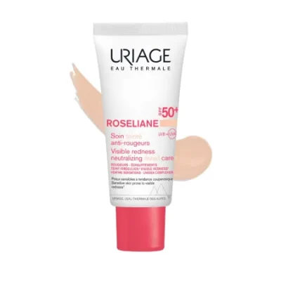 crema cc anti roseata cu spf 50 roseliane 40 ml uriage