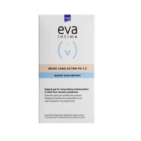 EVA INTIMA Moist Long Acting - hidratare de durata*9 aplicatoare vaginale