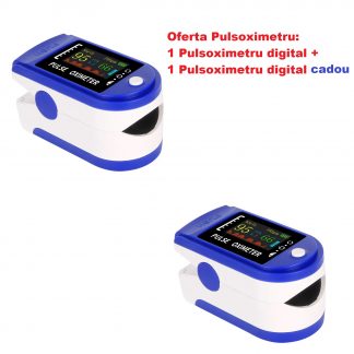 Oferta Pulsoximetru: 1 Pulsoximetru digital cumparat+1 Pulsoximetru digital cadou