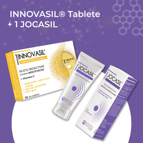 INNOVASIL® Tablete + 1 Jocasil, Gel Intens cu efect protector