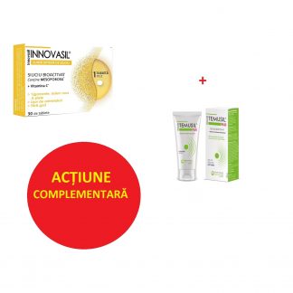 INNOVASIL® Tablete + 1 TEMUSIL PLUS Gel cu efect de racorire prelungit