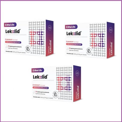 Lekolid Oferta 3 cutii - Triplu mecanism de acțiune pentru controlul complet al simptomelor endometriozei