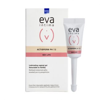 EVA INTIMA ACTISPERM pH 7.2 Gel Lubrifiant 6 aplicatoare*5ml