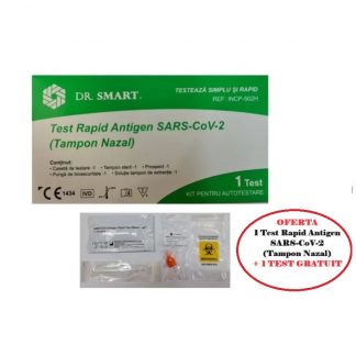 Oferta - Test Rapid Antigen SARS-CoV-2 (Tampon Nazal) + 1 test gratuit