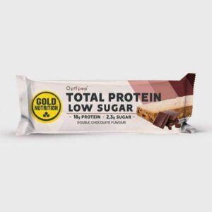 baton proteic cu extra ciocolata protein bar low sugar 60 g goldnutrition