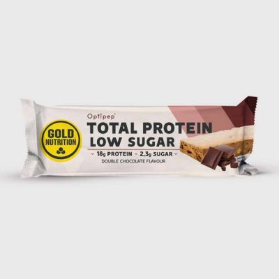 baton proteic cu extra ciocolata protein bar low sugar 60 g goldnutrition