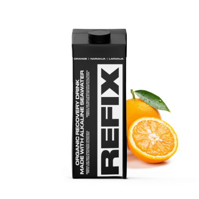 bautura organica pentru refacere cu portocale refix 250 ml