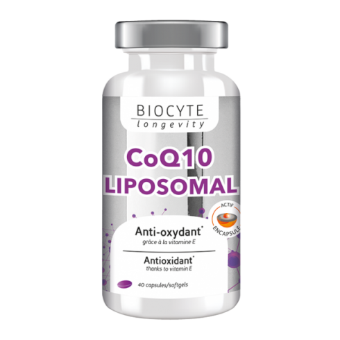 Coenzima Q10 lipozomala, Biocyte, CoQ10 liposomal, 40 capsule