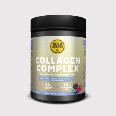 colagen collagen complex cu fructe de padure goldnutrition 300g