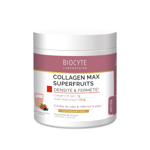 Colagen pudra Collagen Max Superfruits, Biocyte, 260 g