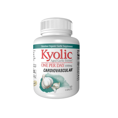 Extract de usturoi, Kyolic, One per day, Cardiovascular, 1000 mg, 60 tb