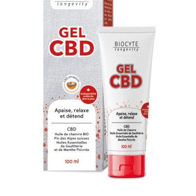 gel calmant cbd biocyte 100 ml